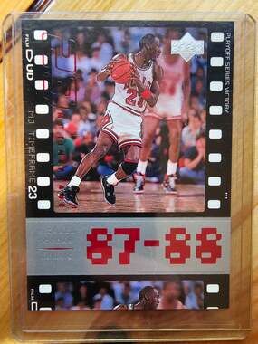 Michael Jordan 1998 Upper Deck Timeframe 23 #23 - Chicago Bulls - 87-88 - NBA